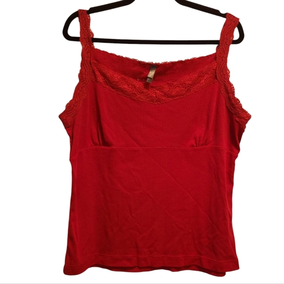 Denver Hayes lace trimmed cami XL - Picture 1 of 7
